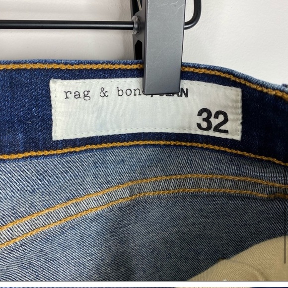 30-50%OFF BUNDLES! NWOT RAG&BONE HIGH-RISE SKINNY RAW HEM JEANS SIZE 32 - Picture 9 of 16